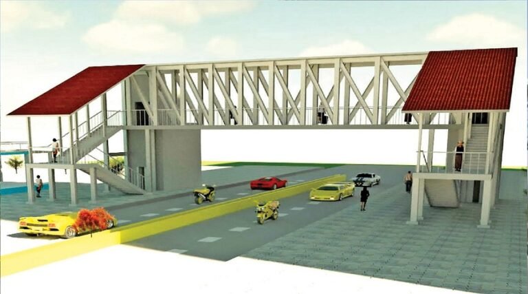 foot over bridge FOB gurugram