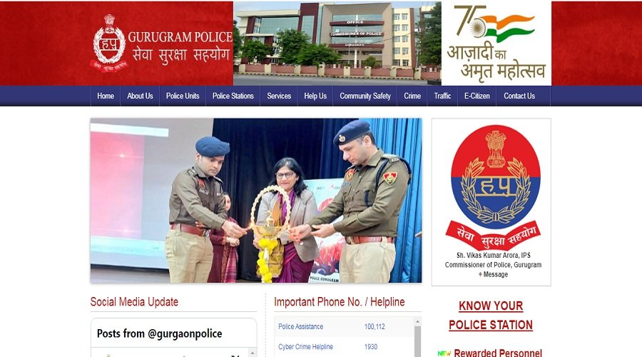 gurugram police