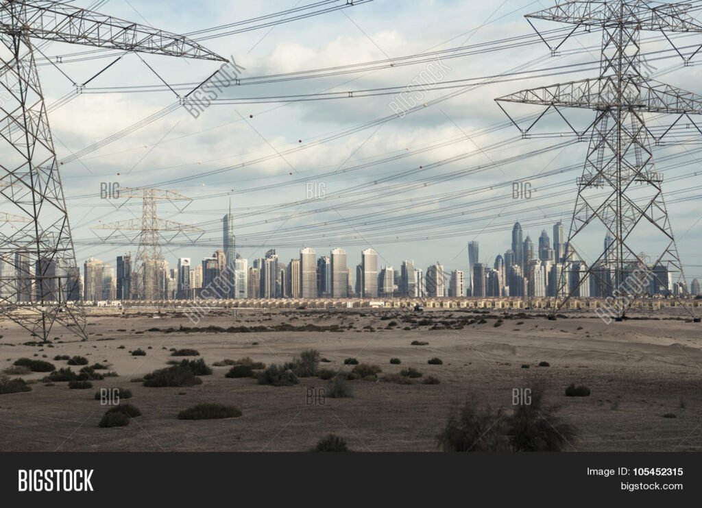 high voltage line