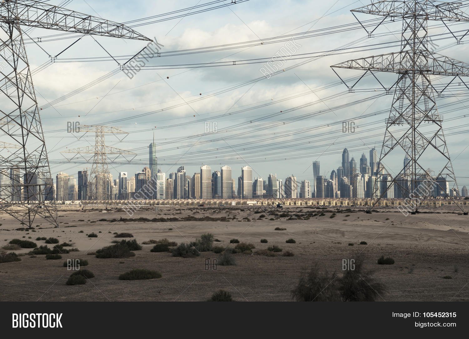 high voltage line