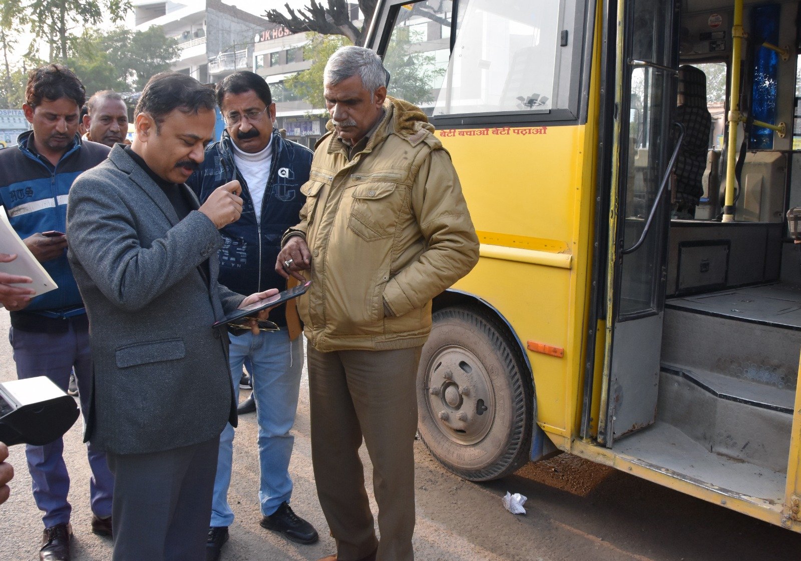 school bus chalan