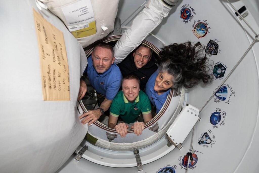 NASA SB re-entry