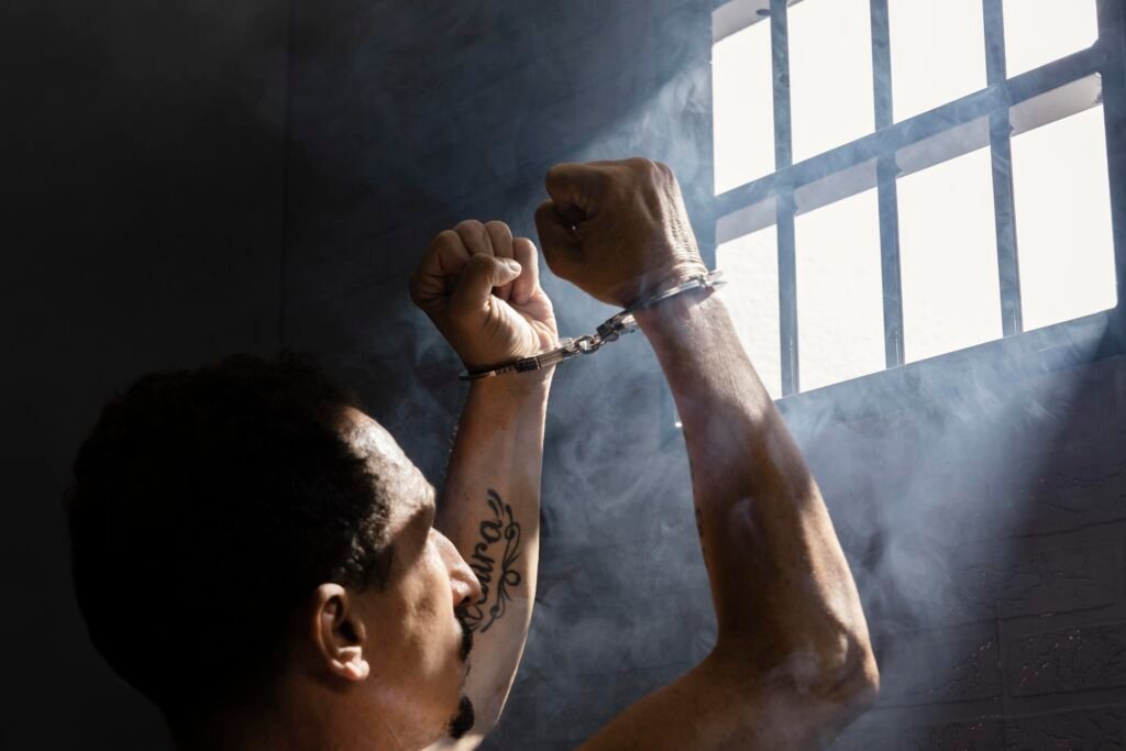 arrest 5 jail