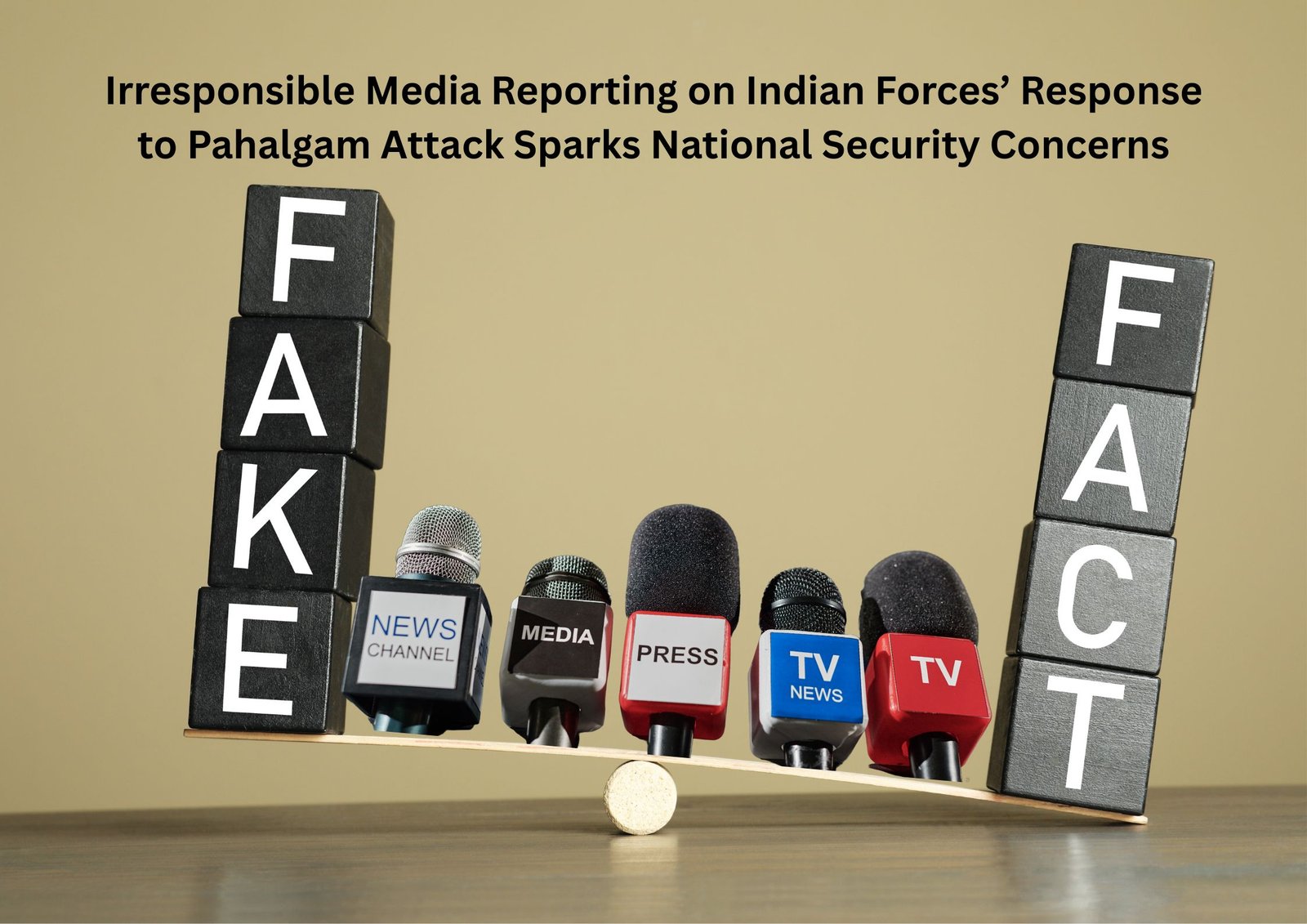 Irresponsible Media Reporting Fake & Fact