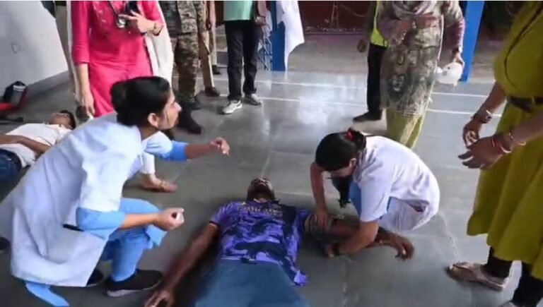 mock drill 2