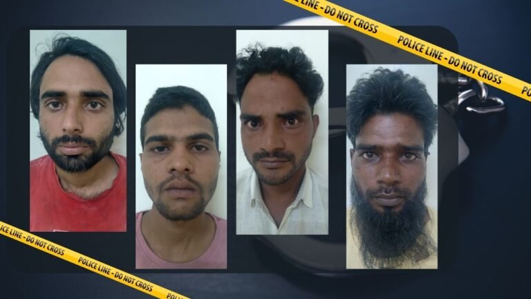 4 arrested with weapons to rob 2 July 2025