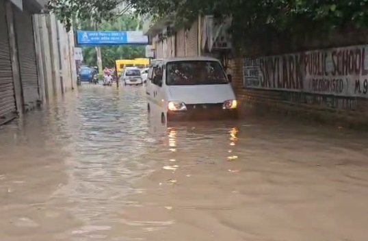 gurugram rain 14 aug 2025 1