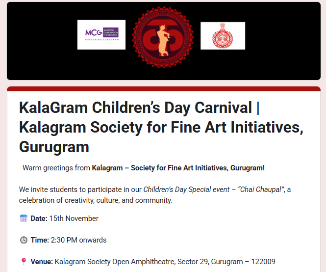 Children & Kalagram 11 november 2025