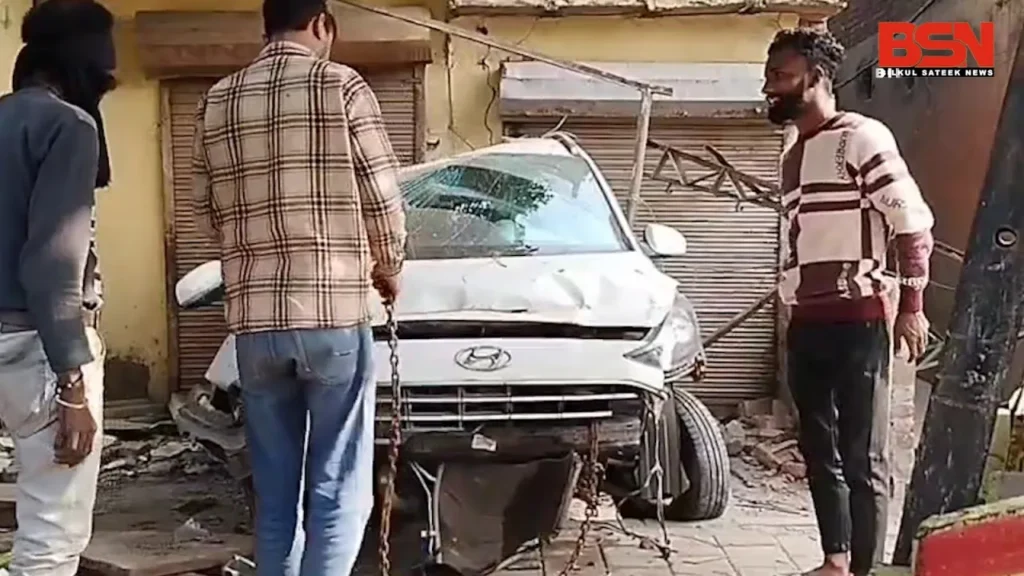 draft faridabad accident photo 18 november 2025