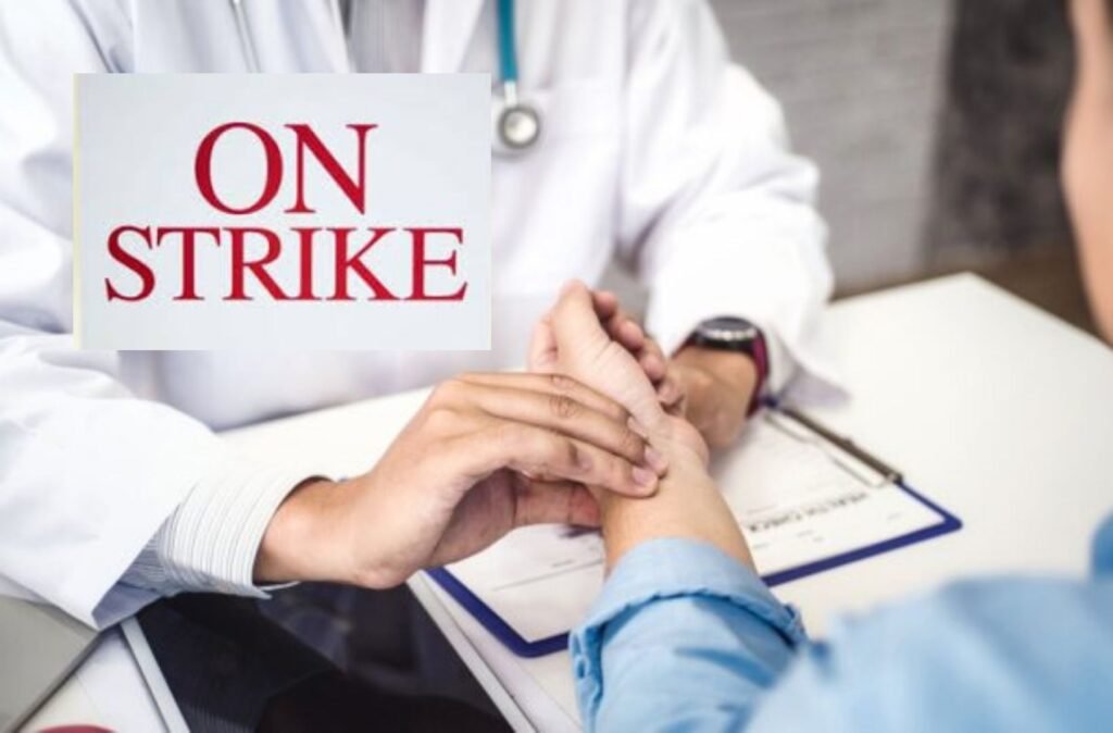 doctors on strike